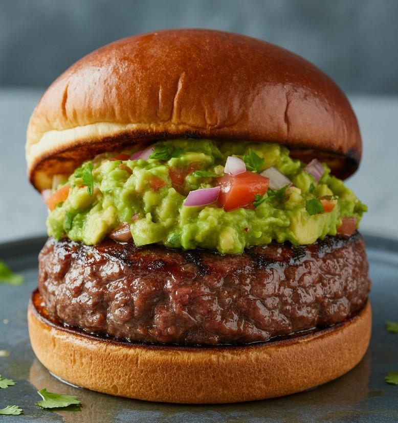 Quick & Flavorful: Carne Asada Guacamole Burgers in Under 30 Mins